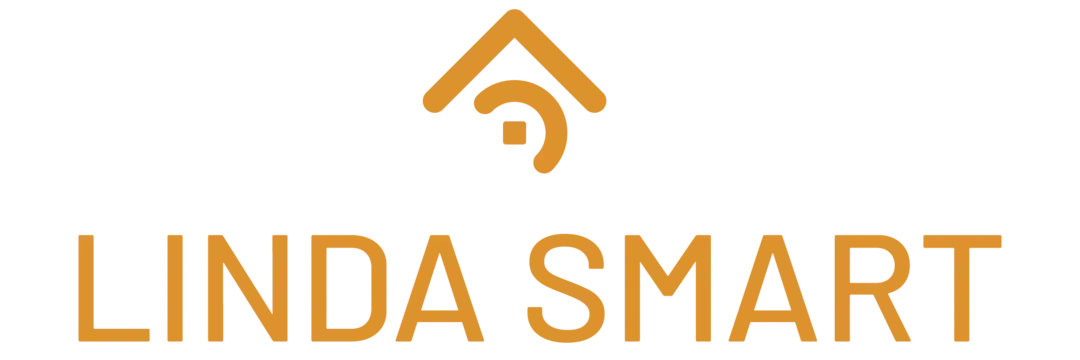 Linda Smart Logo Orange v1-01 Aconif Desarrollo Inmobiliario Sostenible