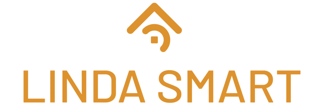 Linda Smart Logo Orange v1-01 Aconif Desarrollo Inmobiliario Sostenible